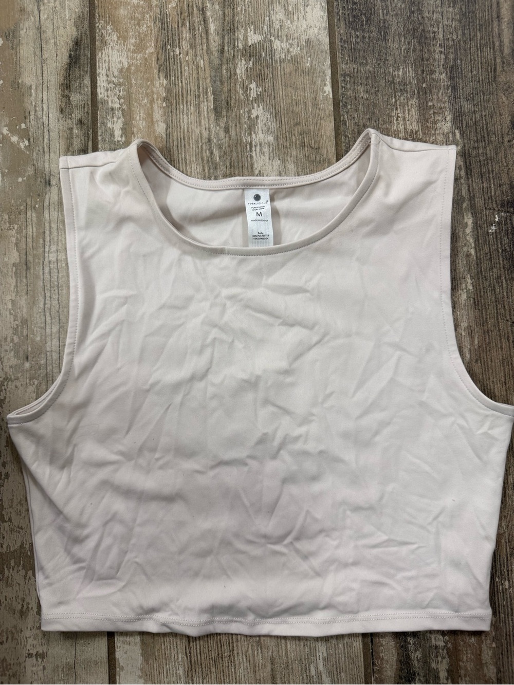 Yogalicious Classic Women's Crop Tank Top size M